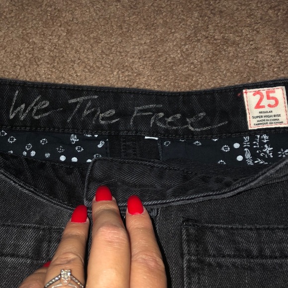 Free people denim skirt - Picture 6 of 6